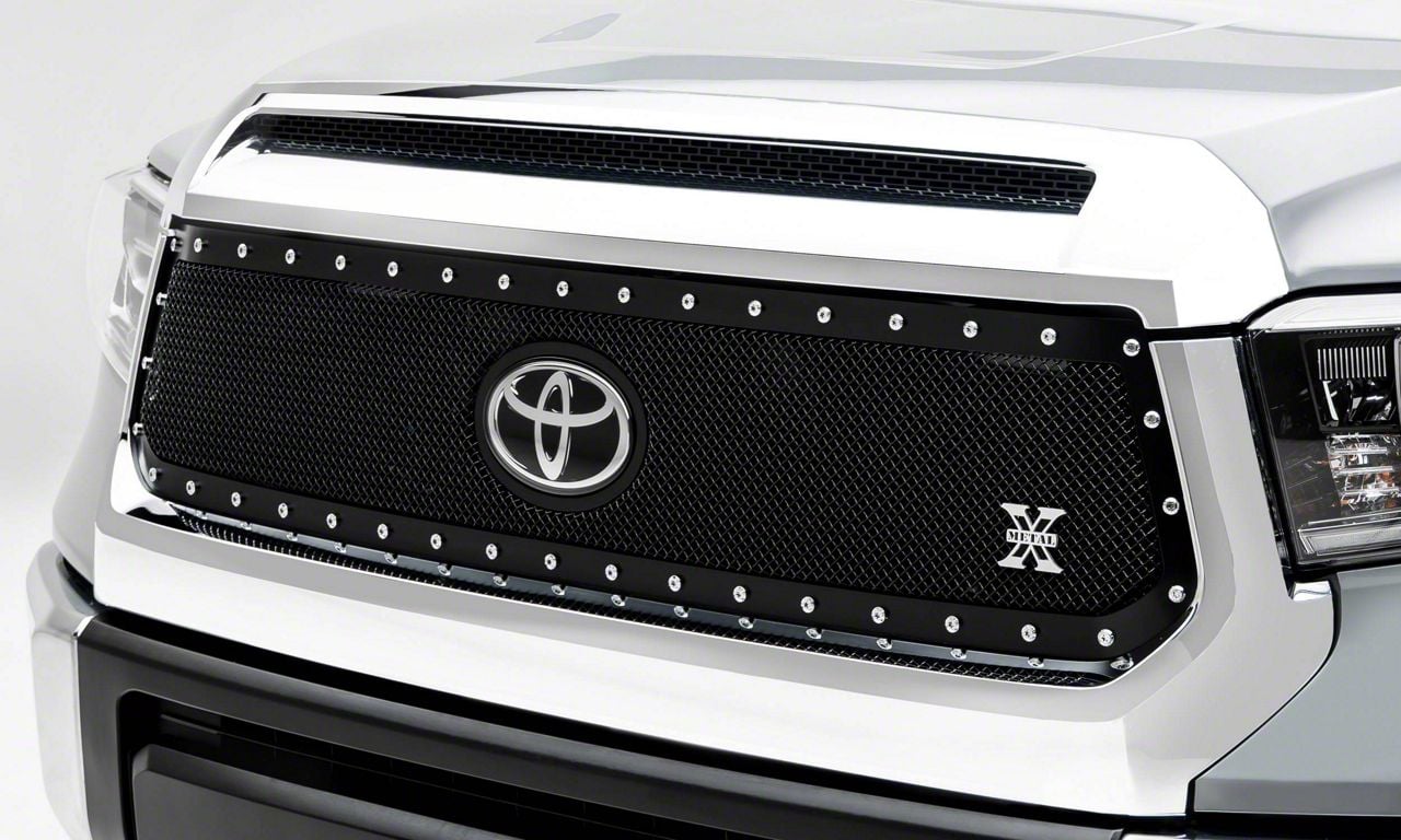 T-REX Grilles Tundra X-Metal Series Upper Replacement Grille; Black ...