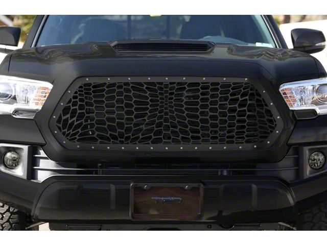 1-Piece Steel Upper Replacement Grille; Marine Camo (16-17 Tacoma)