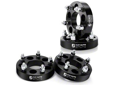 1.25-Inch 5-Lug Wheel Adapters; 5x5 to 5x4.5; Set of Four (05-15 Tacoma)