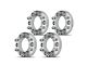 1.25-Inch 6-Lug Wheel Spacers; Black; Set of Four (05-23 Tacoma)