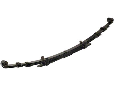 1.625-Inch Rear Three-Leaf Spring; Firm; Driver Side (16-18 3.5L Tacoma w/ Manual Transmission)