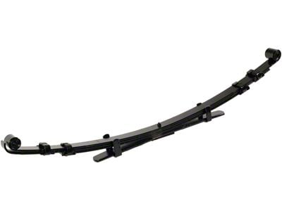 1.625-Inch Rear Three-Leaf Spring; Firm; Driver Side (16-18 3.5L Tacoma w/ Automatic Transmission)