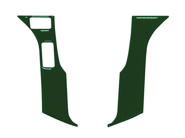 2-Button Steering Wheel Trim; Army Green (16-23 Tacoma)