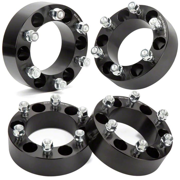 Tacoma 2-Inch Pro Billet Wheel Spacers; Black (05-23 6-Lug Tacoma ...