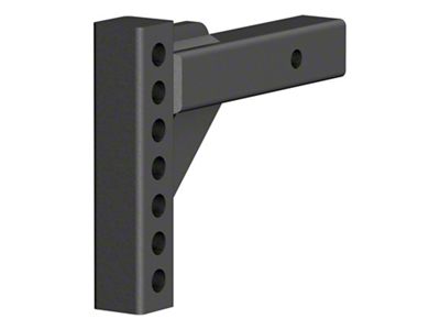 2-Inch Receiver Weight Distribution Hitch Shank; 2-Inch Drop (Universal; Some Adaptation May Be Required)