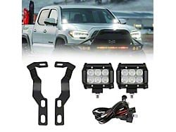 3-Inch Pod Lights with A-Pillar Brackets (16-23 Tacoma)