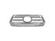 3-Slotted Bars Upper Grille Overlay; Chrome ABS (18-19 Tacoma SR, SR5)