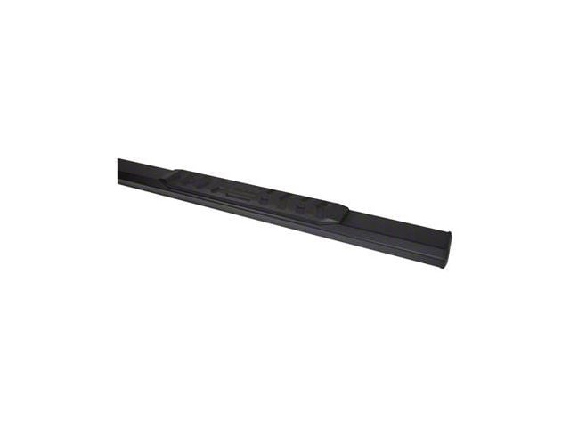4-1/2-Inch Hexagonal Straight Side Step Bars; Titanium Black (05-23 Tacoma Access Cab)