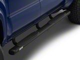 Go Rhino 4-Inch OE Xtreme Side Step Bars; Textured Black (2024 Tacoma Double Cab)