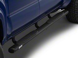 Go Rhino 4-Inch OE Xtreme Side Step Bars; Textured Black (2024 Tacoma Double Cab)