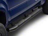 Go Rhino 5-Inch OE Xtreme Composite Side Step Bars; Black (2024 Tacoma Double Cab)