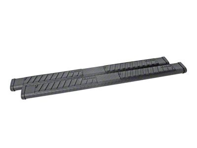 6-Inch BlackTread Side Step Bars without Mounting Brackets; Textured Black (05-23 Tacoma Access Cab)