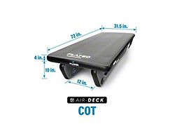 Air-Deck COT Raised Platform (05-25 Tacoma w/ 6-Foot Bed)