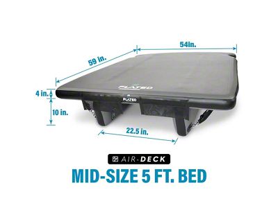 Air-Deck Raised Platform (05-25 Tacoma w/ 5-Foot Bed)