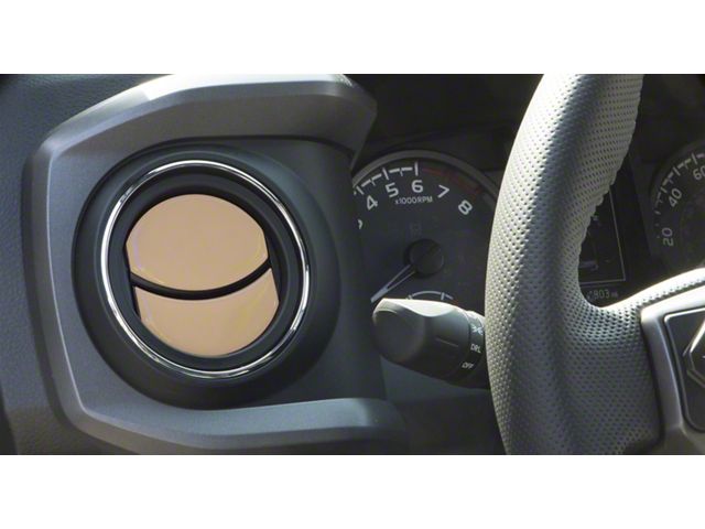 Air Vent Accent Trim; Quicksand Tan (16-23 Tacoma)