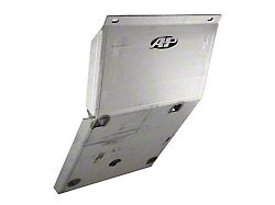 Aluminum IFS Skid Plate; Black (05-23 Tacoma)