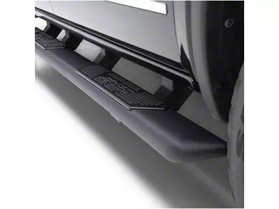 AscentStep 5.50-Inch Running Boards; Carbide Black (24-25 Tacoma Double Cab)