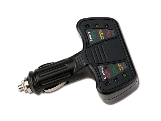 Battery Alternator Tester; 12 Volts