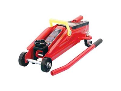 Big Red Trolley Floor Jack; 2-Ton Capacity