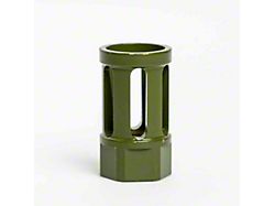 Bird Cage Design AR-15 Rifle Barrel Antenna Tip Flash Hider; Olive Drab/Army Green (Universal; Some Adaptation May Be Required)