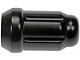 Black 6-Spline Drive Wheel Lug Nuts; M12x1.50; Set of 4 (05-24 Tacoma)