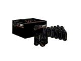 Black Acorn Lug Nuts; M14x1.5; Set of 24 (2024 Tacoma)