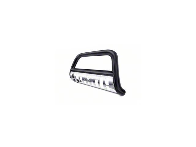 Bull Bar with Stainless Steel Skid Plate; Black (05-15 Tacoma)