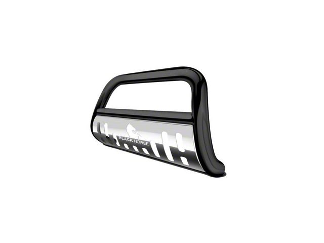 Bull Bar with Stainless Steel Skid Plate; Black (05-15 Tacoma)