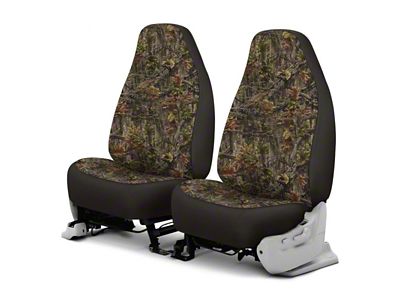 Camo Custom 1st Row Bucket Seat Covers; True Timber Kinati (16-23 Tacoma)