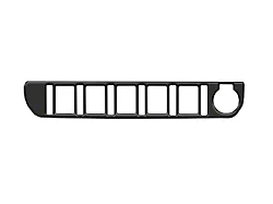 Center Dash 5-Switch Panel Accent Trim; Matte Black (16-23 Tacoma)