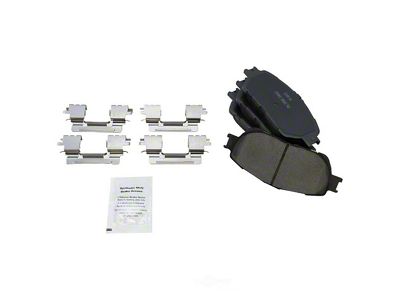 Ceramic Brake Pads; Front Pair (05-15 2WD Tacoma)