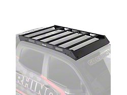 Go Rhino Ceros Low Profile Roof Rack; Textured Black (16-23 Tacoma Double Cab)