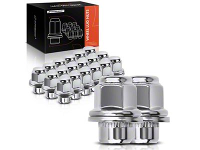 Chrome Lug Nuts; M12x1.5; Set of 20 (05-23 Tacoma)