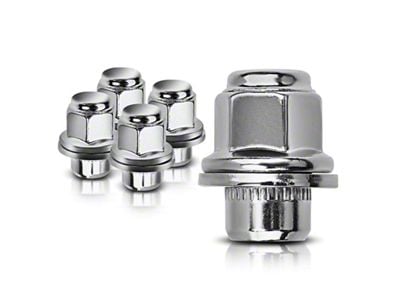 Chrome Lug Nuts; M12x1.5; Set of 5 (05-23 Tacoma)