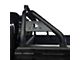 Classic Roll Bar with 7-Inch Black Round LED Lights; Black (15-23 Tacoma)