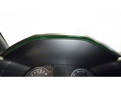 Dashboard Accent Trim; Army Green (16-23 Tacoma)