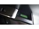 Door Armrest Foam Inserts; Black/Green (16-23 Tacoma Double Cab)