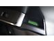 Door Armrest Foam Inserts; Black/Green (16-23 Tacoma Access Cab)