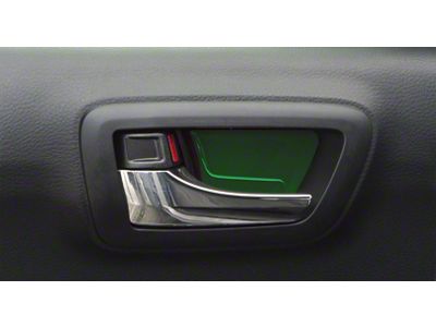 Door Handle Insert Accent Trim; Army Green (16-23 Tacoma)