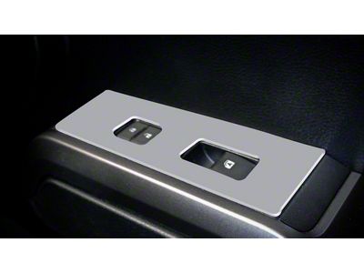 Door Switch Panel Accent Trim; Cement Gray (16-23 Tacoma Access Cab)