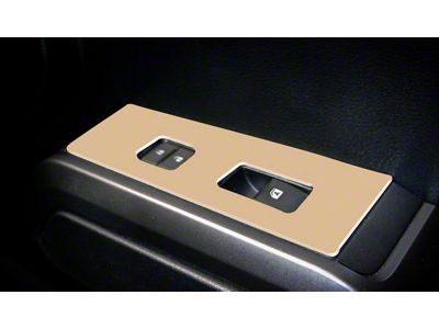 Door Switch Panel Accent Trim; Quicksand Tan (16-23 Tacoma Access Cab)