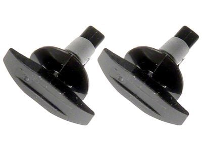 Double Head Weather Strip Retainer; 3mm; 2-Pieces (05-21 Tacoma)