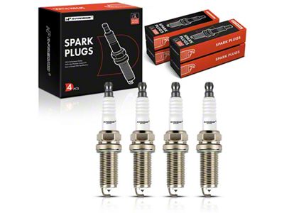 Double Iridium Spark Plugs; Set of 4 (16-23 2.7L Tacoma)