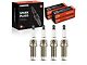 Double Iridium Spark Plugs; Set of 4 (16-23 2.7L Tacoma)