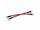 Extended Rear Brake Lines; Red (05-23 Tacoma)