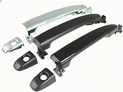 Exterior Door Handle; Black (05-09 Tacoma)