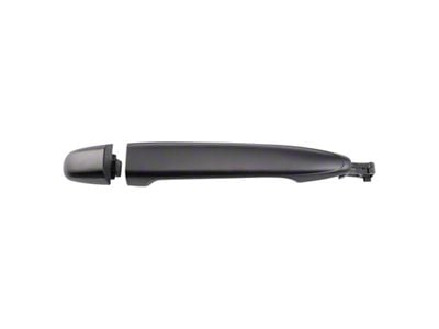 Exterior Door Handle; Front Driver Side; Black (10-16 Tacoma)