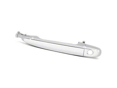 Exterior Door Handle with Keyhole; Front Driver Side; Chrome (05-15 Tacoma; 03-09 4Runner)