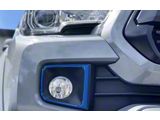 Fog Light Accent Trim; Blazing Blue (16-23 Tacoma TRD Off-Road, TRD Sport)