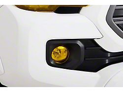 Fog Light Covers; Transparent Yellow (16-23 Tacoma)